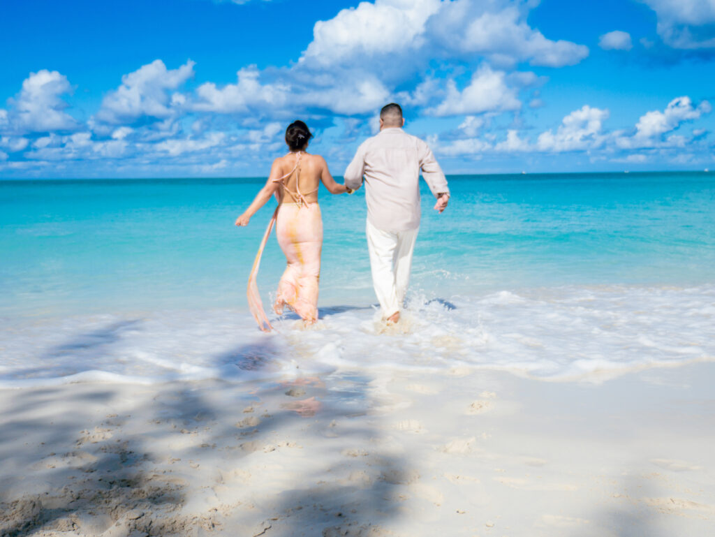 sunset beach | family photo shoot